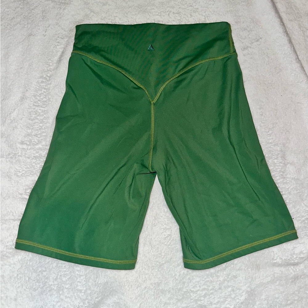 Vitality Vibrant Green Women's Bike Shorts - Picture 2 of 5